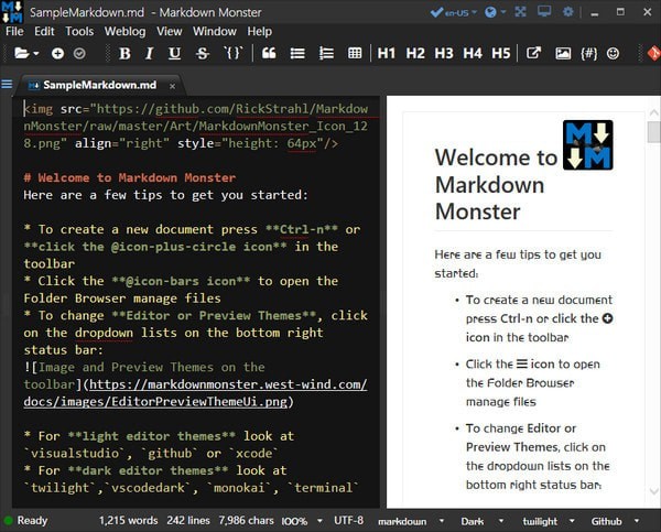 Markdown Monster最新版特色